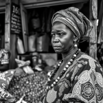 "Some days, I drink less water just to avoid the market toilets — but it leaves me weak and drained before day’s end." — Aunty Glory, Seller at Tejuosho